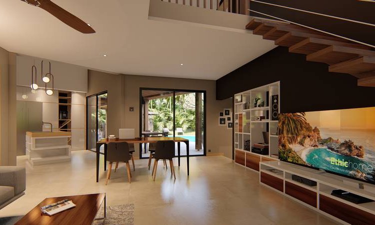 Villa du golf concept à Saint Pierre