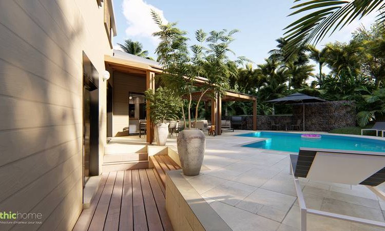 Villa du golf concept à Saint Pierre